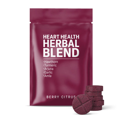 500mg Heart Health Herbal Blend Tablets - Berry Citrus - Mood Tablets