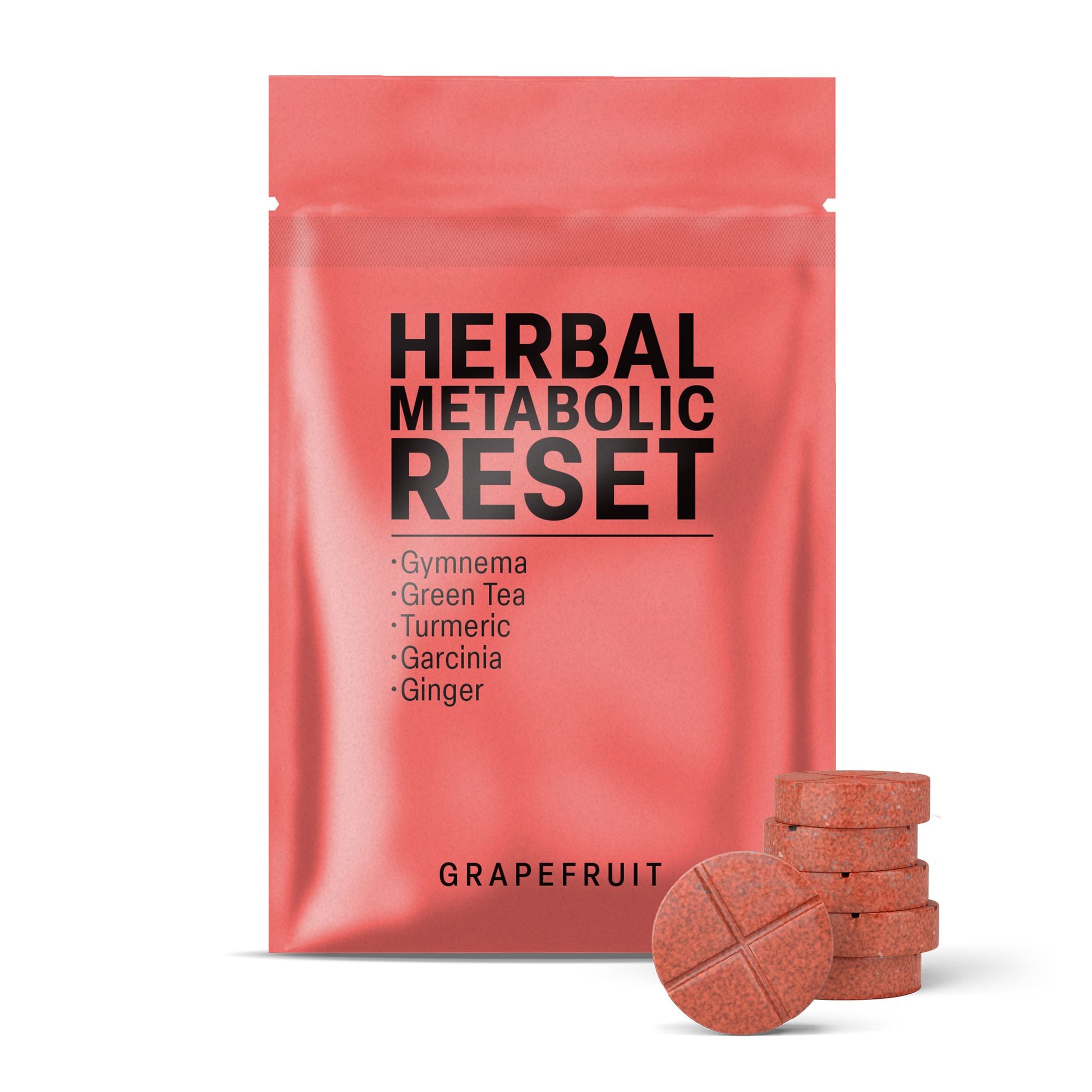 500mg Herbal Metabolic Reset Tablets - Grapefruit - Mood Tablets