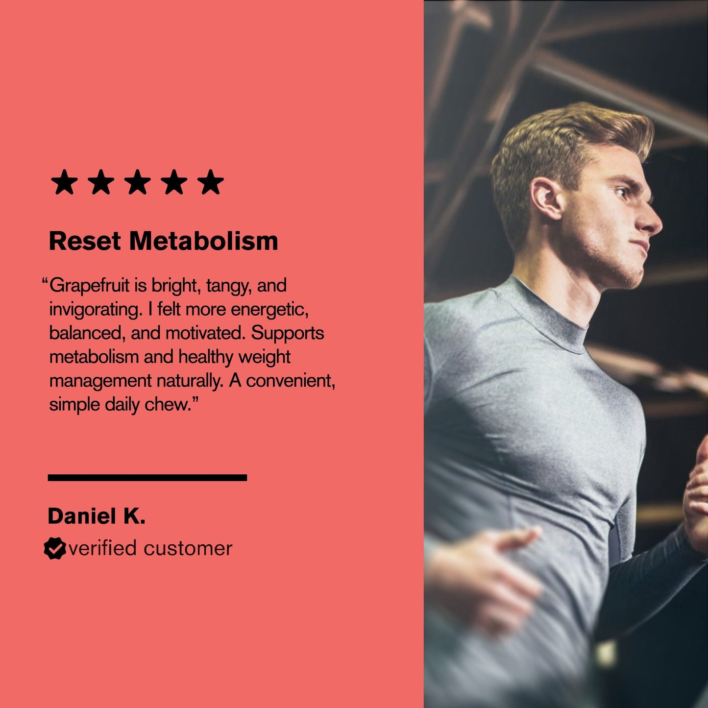 500mg Herbal Metabolic Reset Tablets - Grapefruit - Mood Tablets