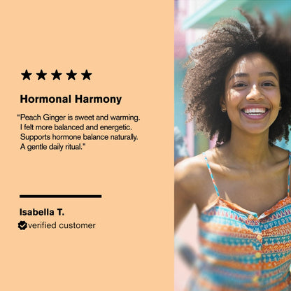 500mg Hormone Balance Tablets - Peach Ginger - Mood Tablets