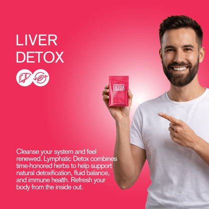 500mg Lymphatic Detox Support Tablets - Pomegranate Lime - Mood Tablets