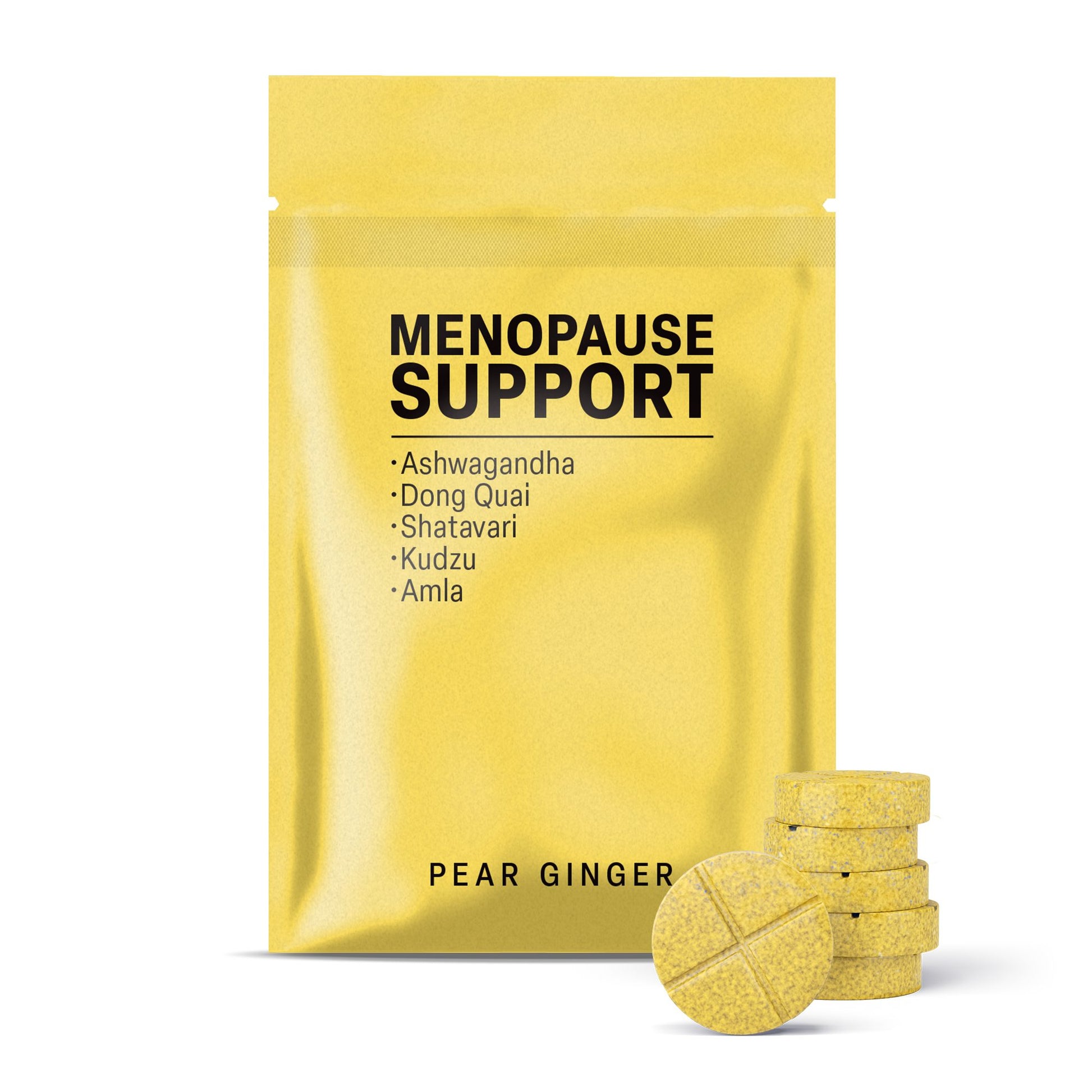 500mg Menopause Support Tablets - Pear Ginger - Mood Tablets