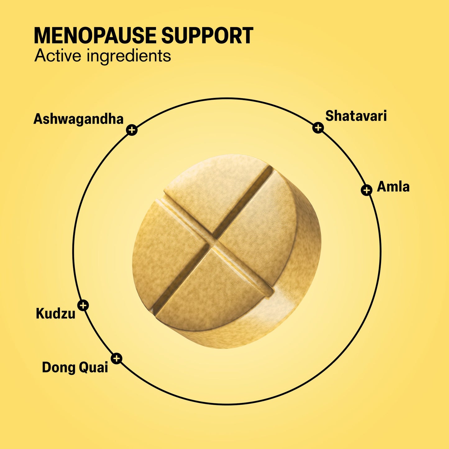 500mg Menopause Support Tablets - Pear Ginger - Mood Tablets