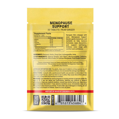 500mg Menopause Support Tablets - Pear Ginger - Mood Tablets