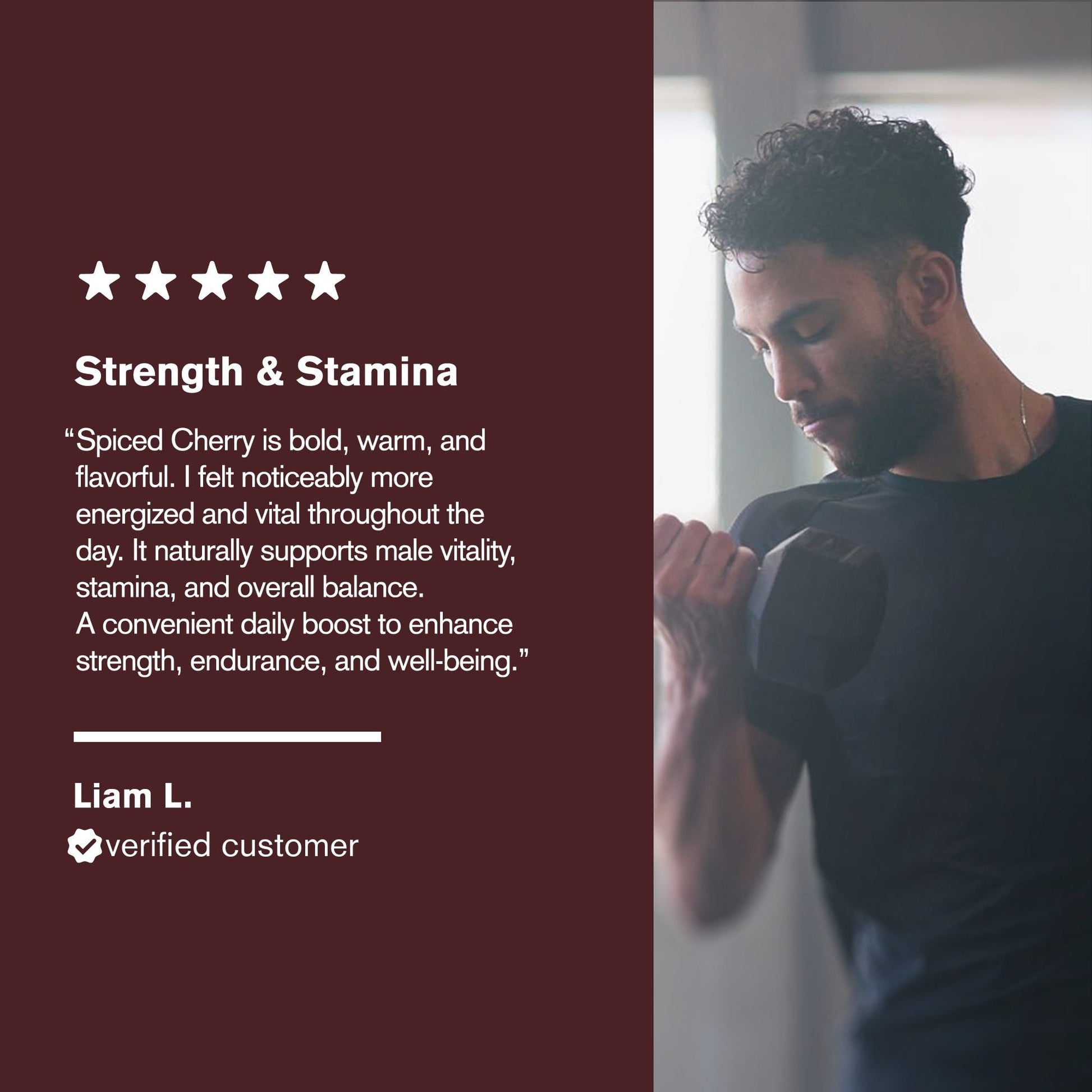 500mg Men's Vitality Tablets - Spiced Cherry - Mood Tablets