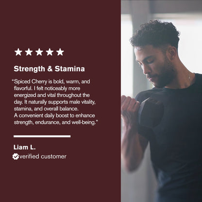 500mg Men's Vitality Tablets - Spiced Cherry - Mood Tablets