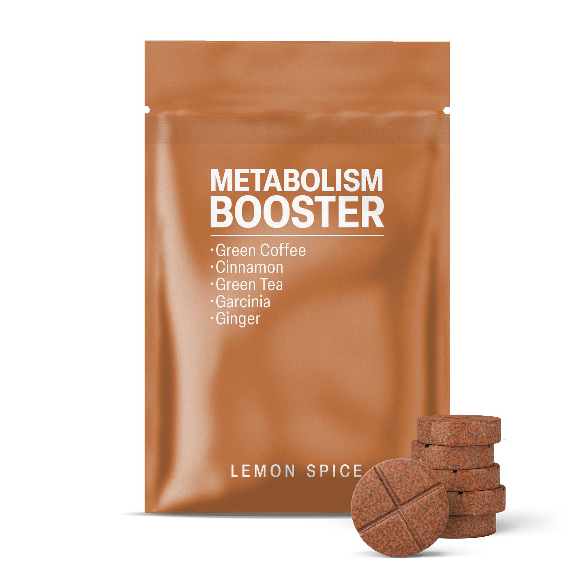 500mg Metabolism Booster Tablets - Lemon Spice - Mood Tablets