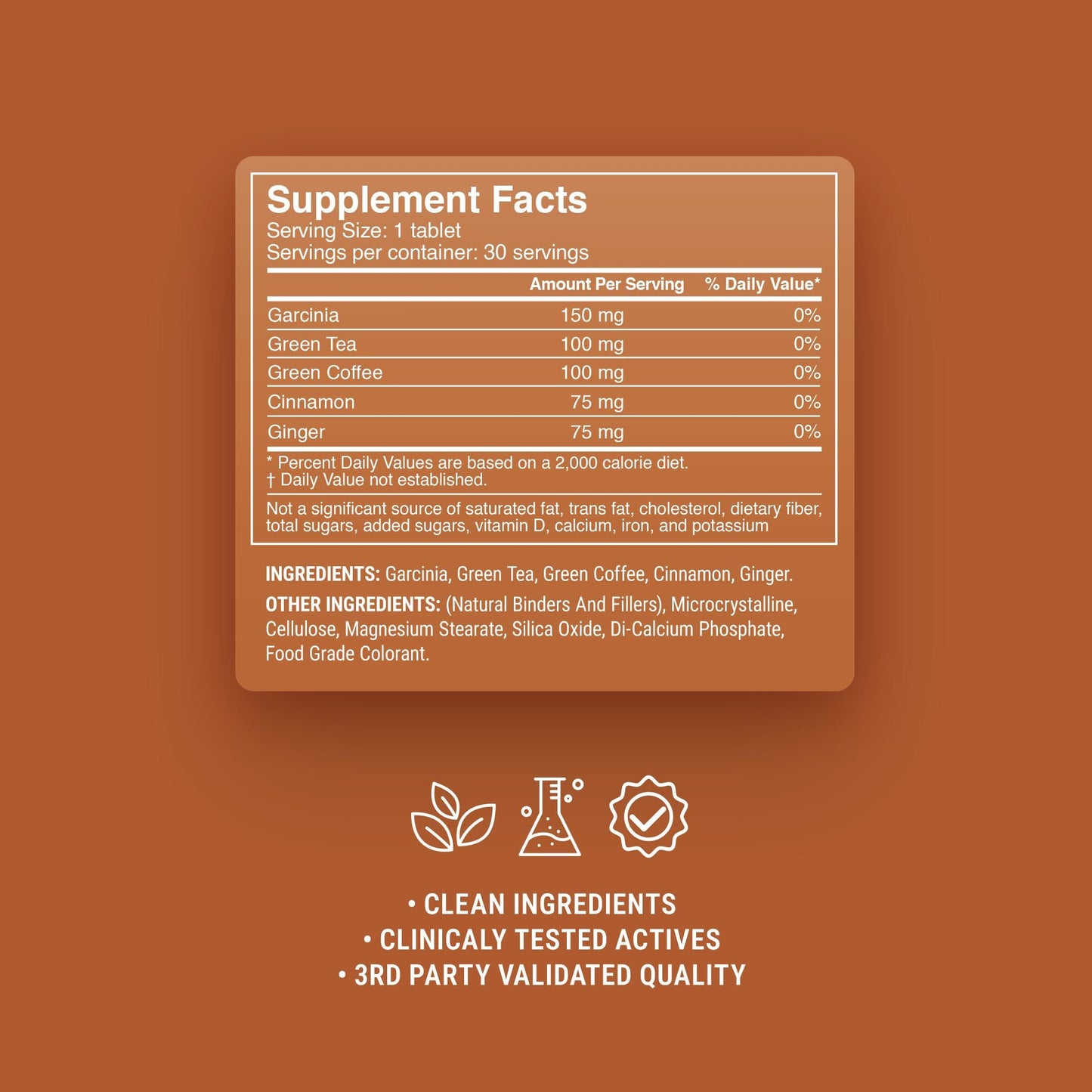 500mg Metabolism Booster Tablets - Lemon Spice - Mood Tablets