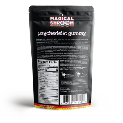 500mg Mushroom Blend, Muscarine, Muscimol, Amanita Muscaria Gummies - Magical Shroom