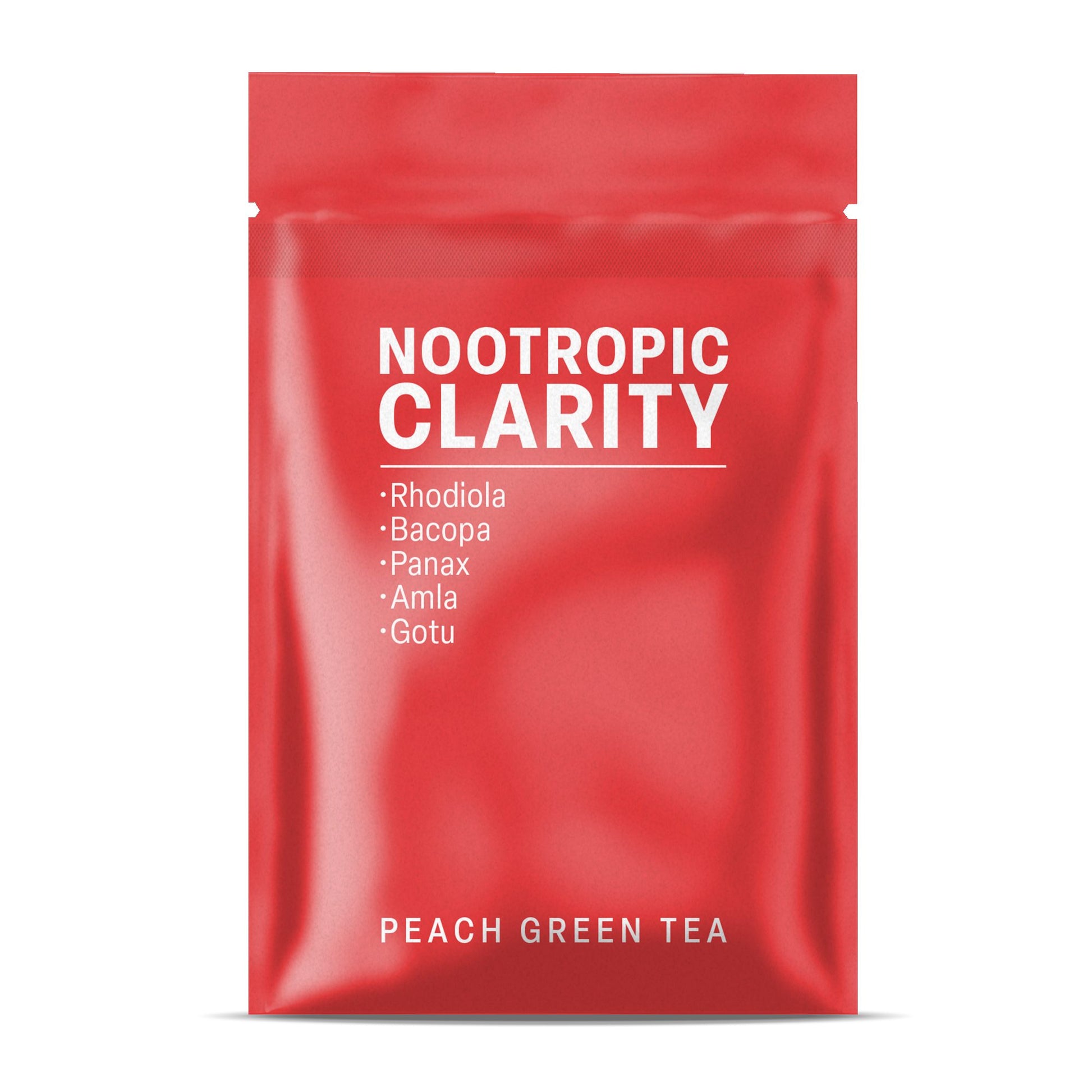 500mg Nootropic Clarity Tablets - Peach Green Tea - Mood Tablets