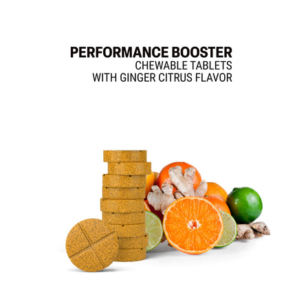 500mg Performance Booster Tablets - Ginger Citrus - Mood Tablets