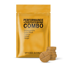 500mg Performance+Testosterone Combo Tablets - Spiced Citrus - Mood Tablets