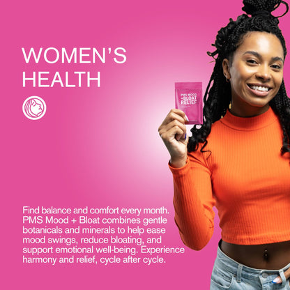 500mg PMS Mood + Bloat Tablets - Raspberry Vanilla - Mood Tablets