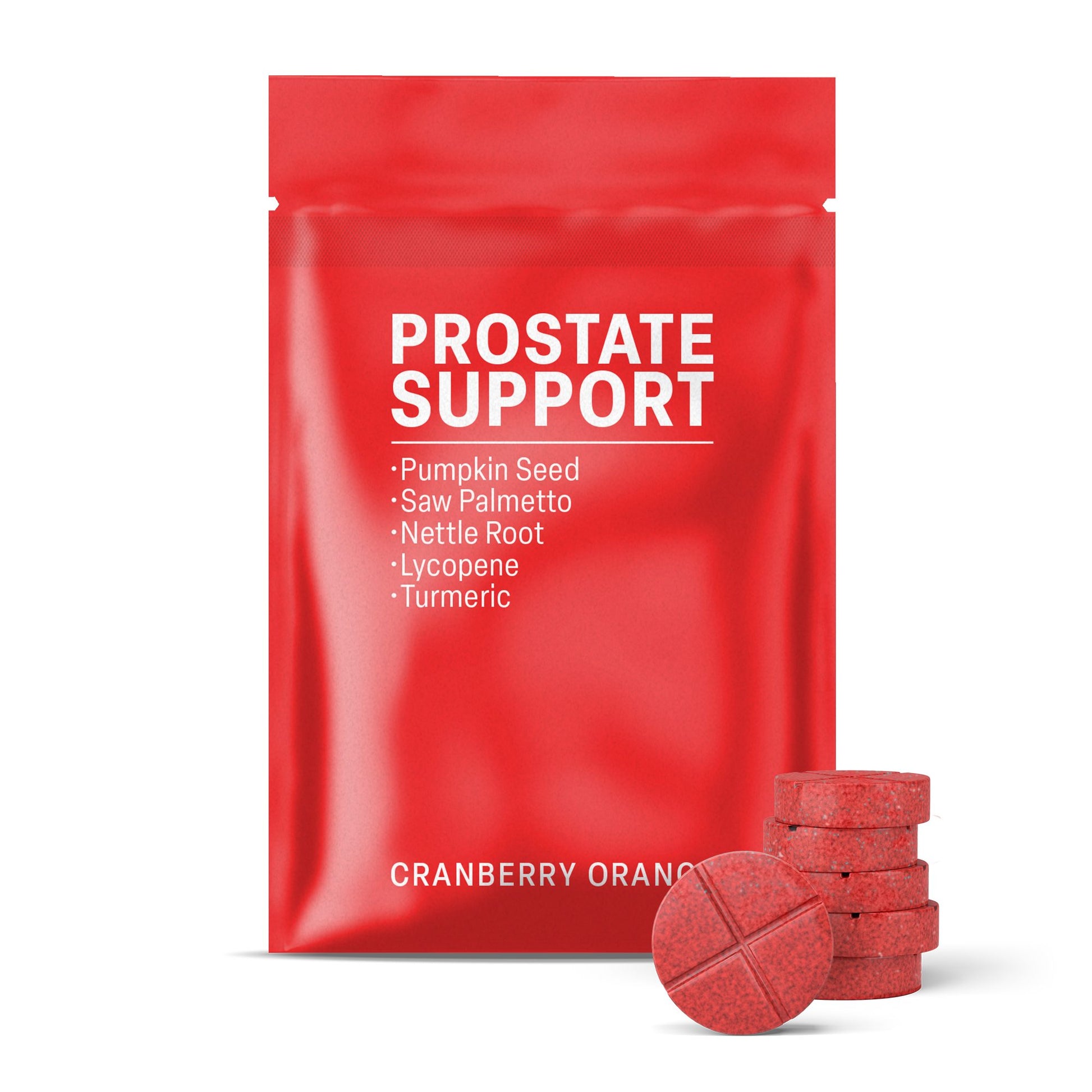 500mg Prostate Support Tablets - Cranberry Orange - Mood Tablets