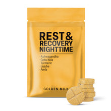 500mg Rest & Recovery Nighttime Tablets - Golden Milk - Mood Tablets