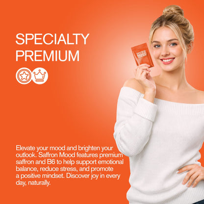 500mg Saffron Mood Tablets - Orange Vanilla - Mood Tablets