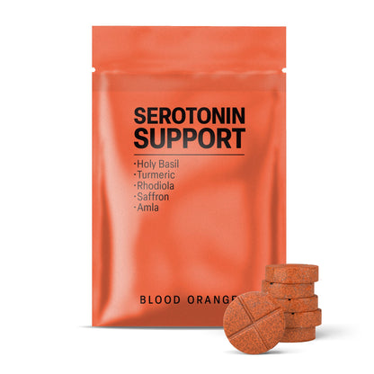 500mg Serotonin Support Tablets - Blood Orange - Mood Tablets