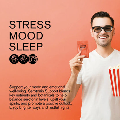 500mg Serotonin Support Tablets - Blood Orange - Mood Tablets