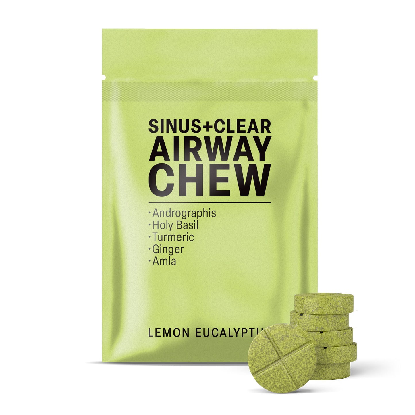 500mg Sinus + Airway Clear Tablets - Lemon Eucalyptus - Mood Tablets