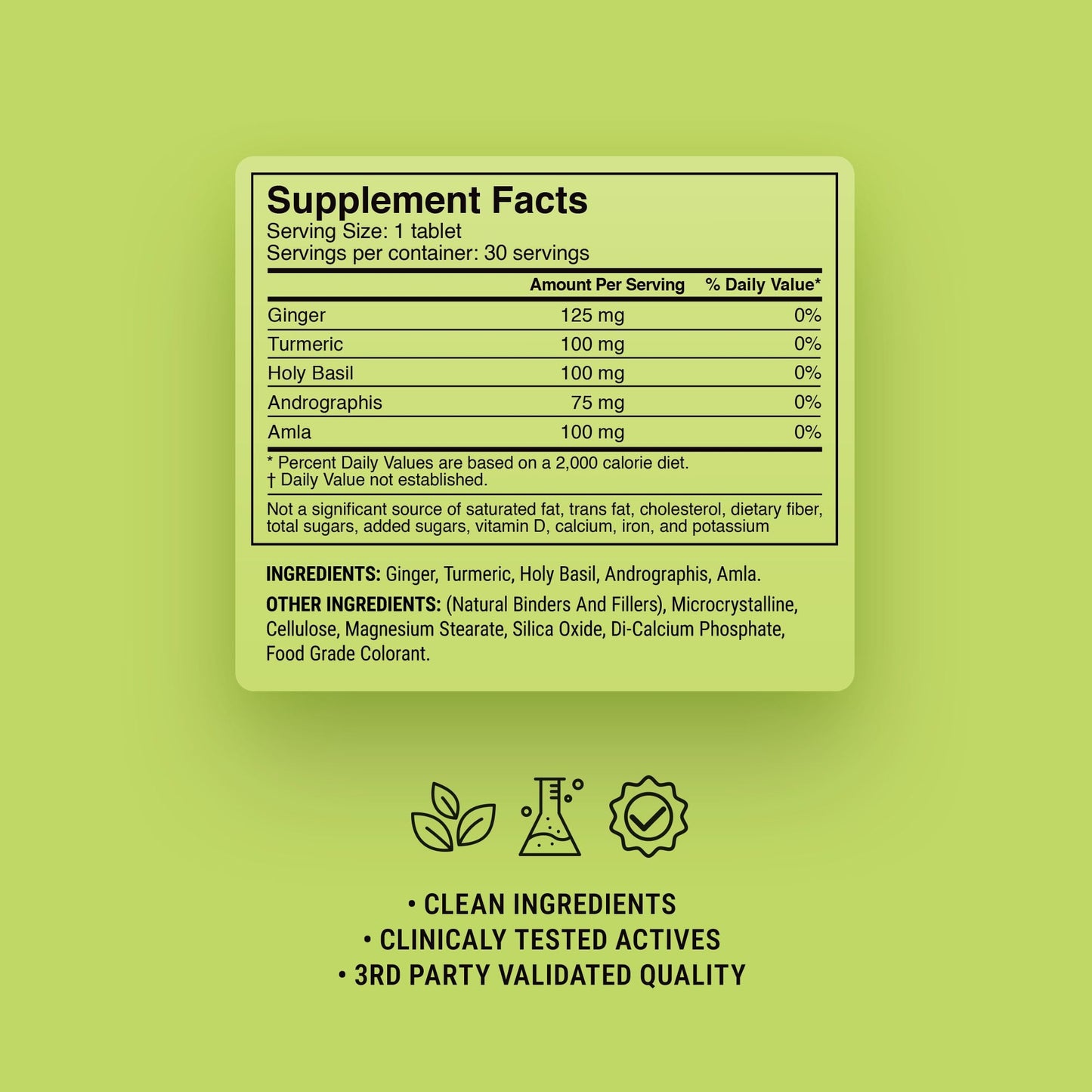 500mg Sinus + Airway Clear Tablets - Lemon Eucalyptus - Mood Tablets