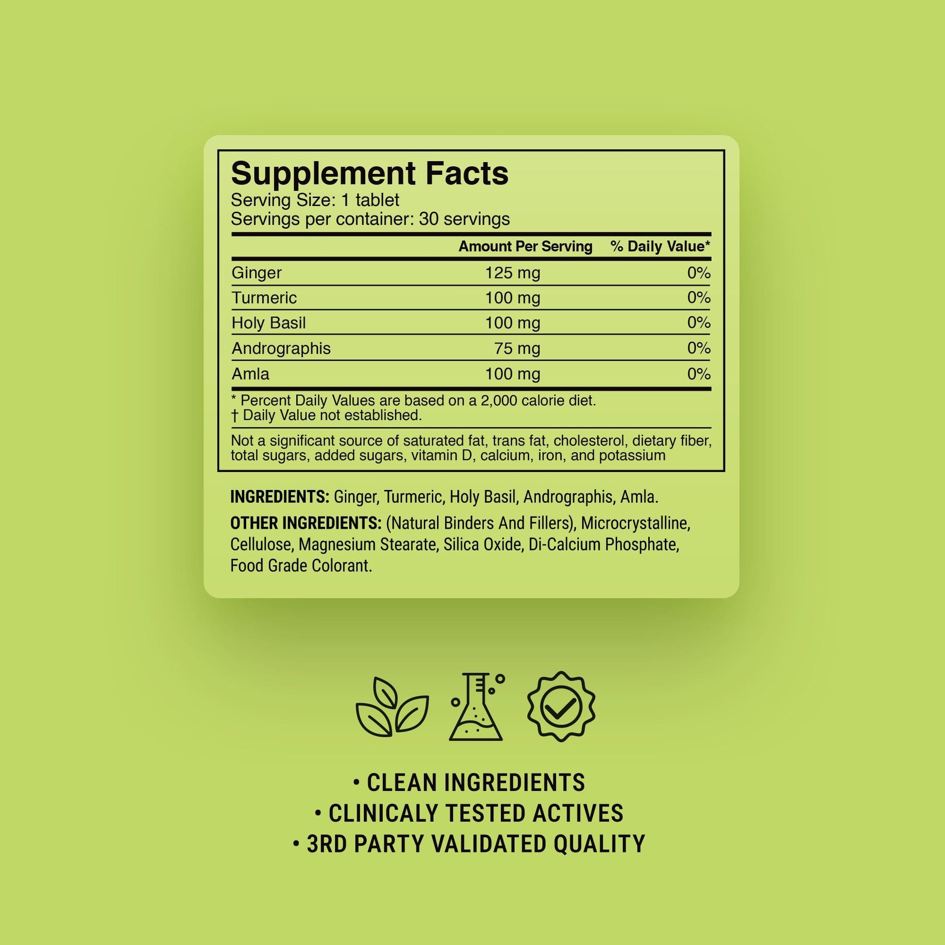 500mg Sinus + Airway Clear Tablets - Lemon Eucalyptus - Mood Tablets