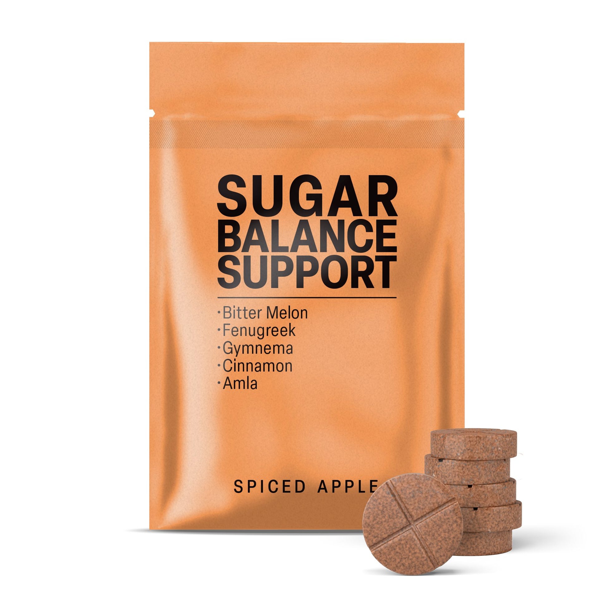 500mg Sugar Balance Support Tablets - Spiced Apple - Mood Tablets