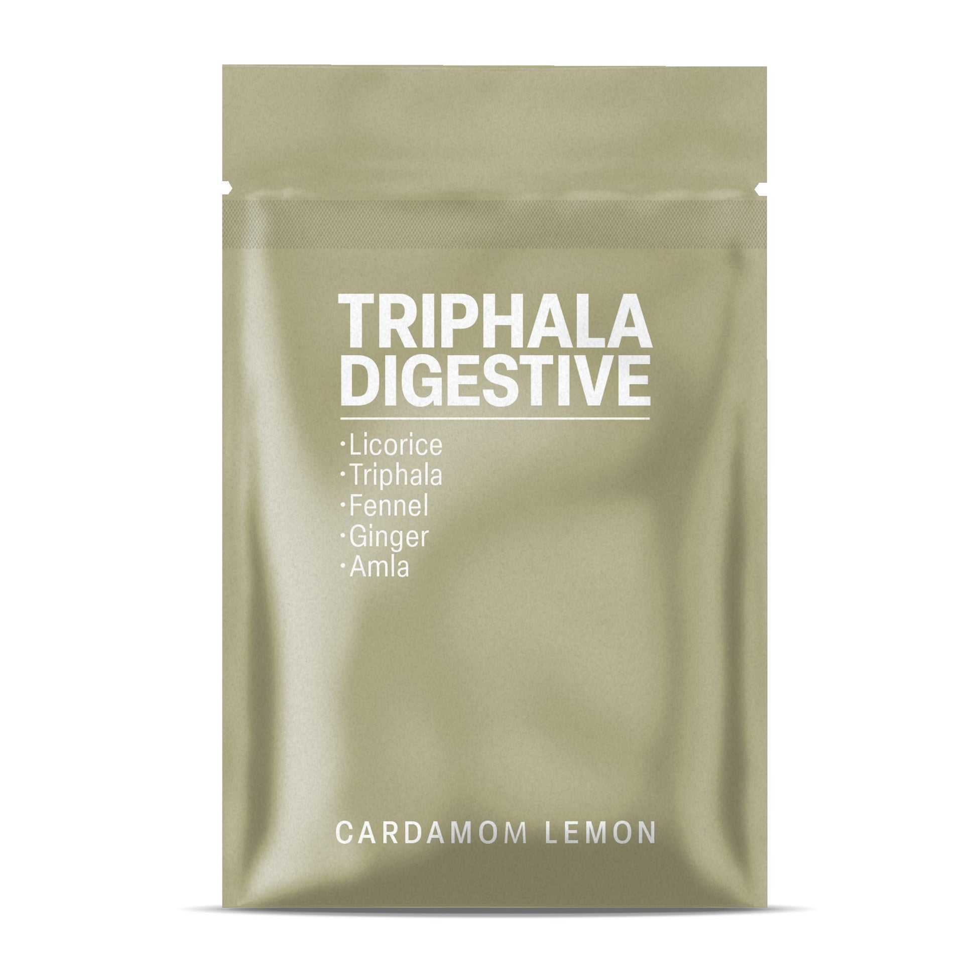 500mg Triphala Digestive Tablets - Cardamom Lemon - Mood Tablets