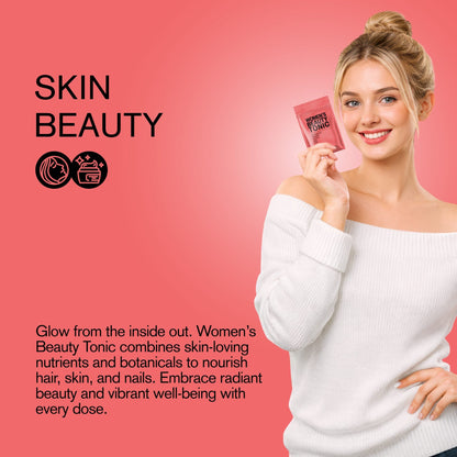 500mg Women's Beauty Tonic Tablets - Strawberry Rose - Mood Tablets