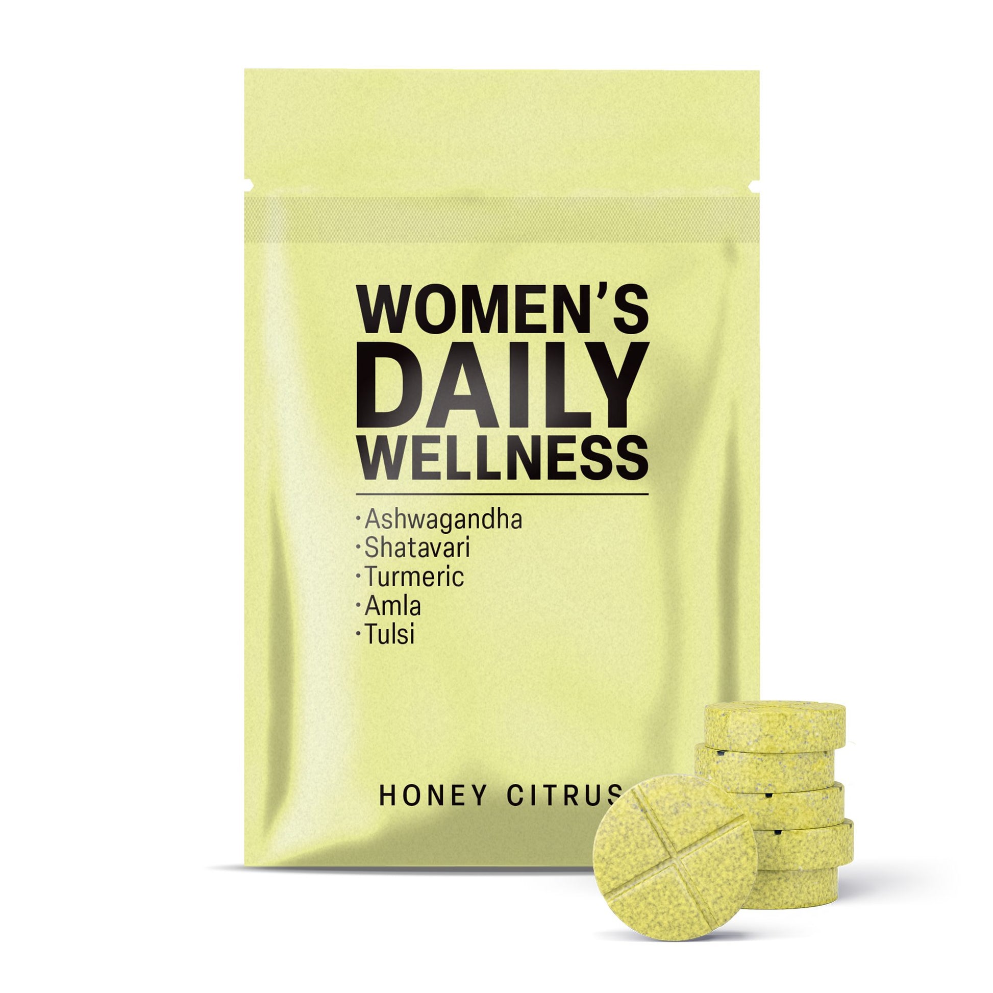 500mg Women’s Daily Wellness Tablets - Honey Citrus - Mood Tablets