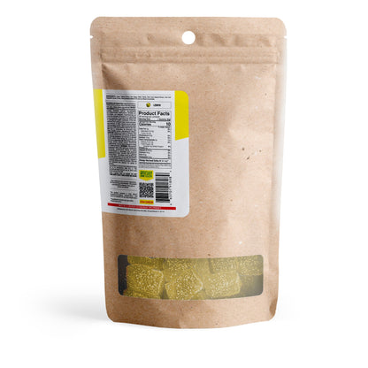 50mg D8 + Live Resin Gummies - Super Lemon Haze - Chill Extreme