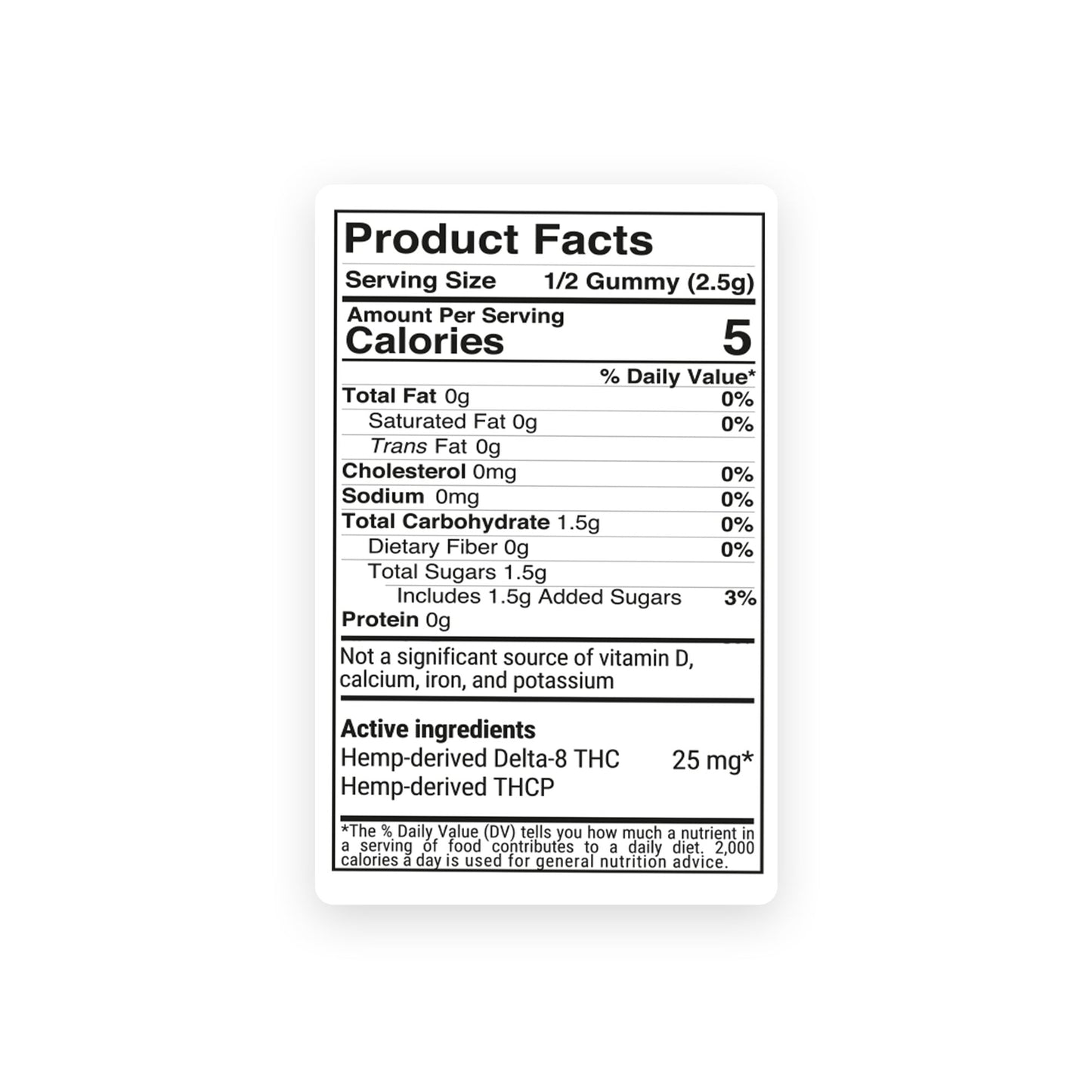 50mg D8 & THCP Gummies - Paradise Mix - Chill Plus