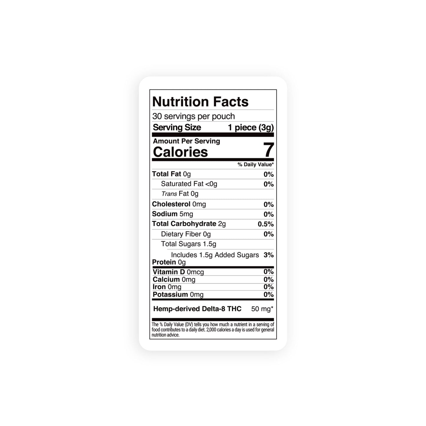 50mg Delta 8 Candy Corn - Chill Plus