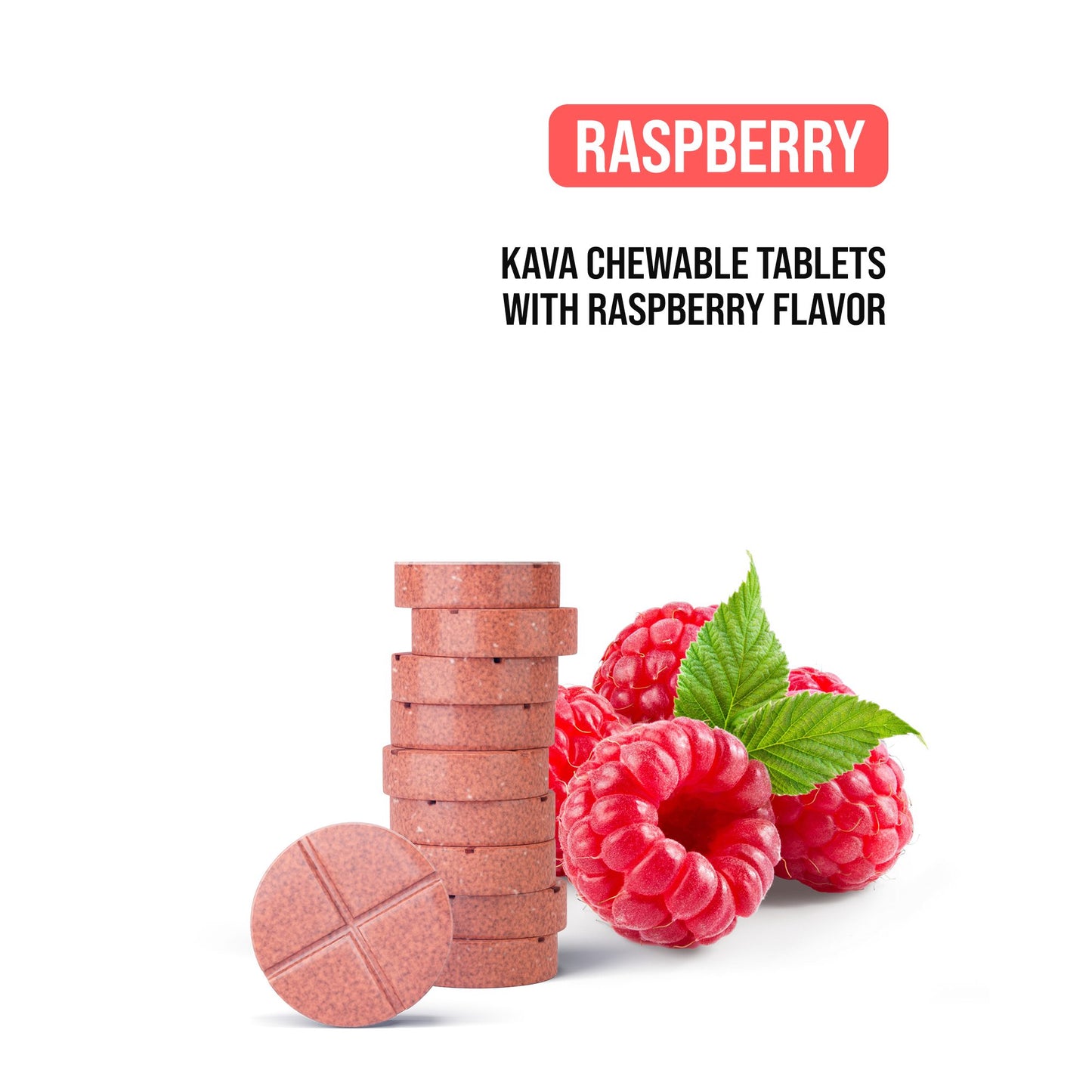 50mg Kava Nano Tablets - Raspberry - Chill Plus