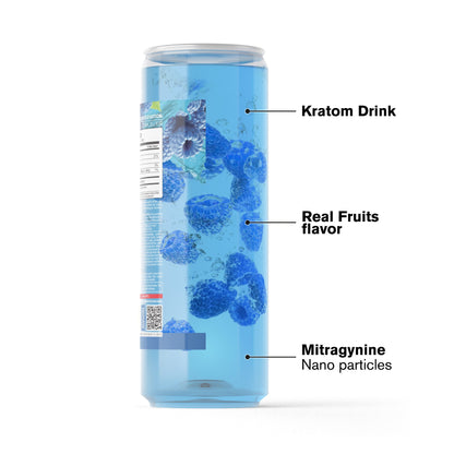50mg Kratom Nano Electrolyte Drink - Blue Raspberry - Fresh