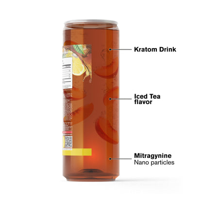 50mg Kratom Nano Iced Tea - Lemon - Fresh
