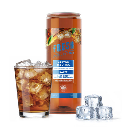 50mg Kratom Nano Iced Tea - Sweet - Fresh