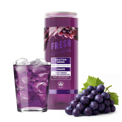 50mg Kratom Nano Juice - Grape - Fresh