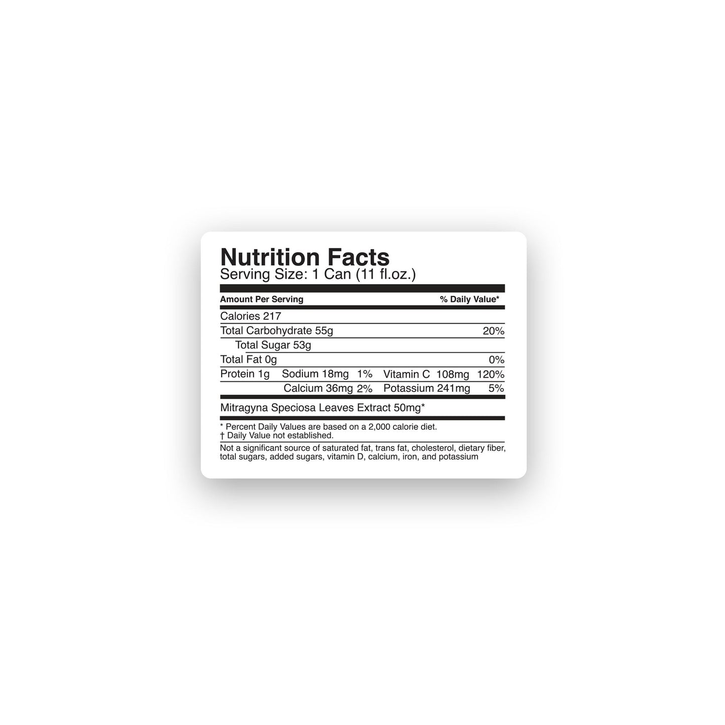 50mg Kratom Nano Juice - Grape - Fresh