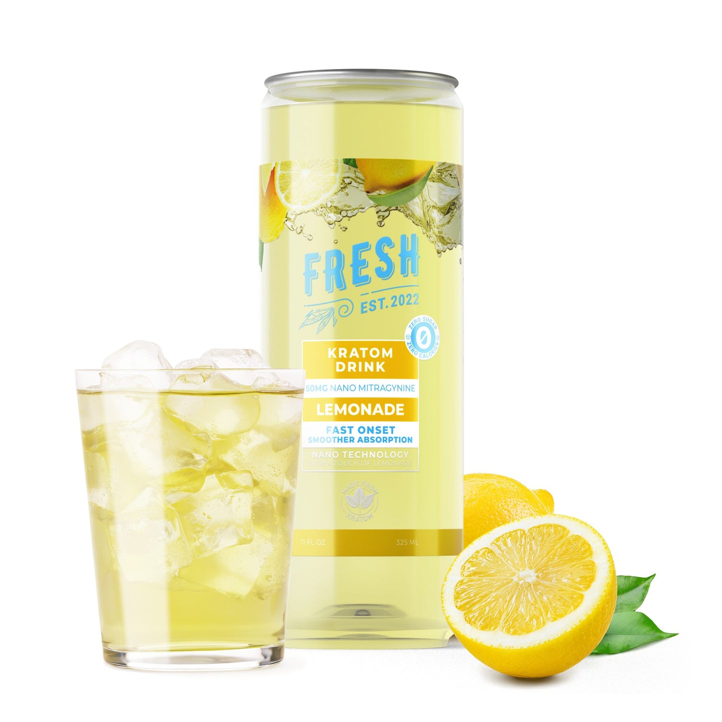 50mg Kratom Nano Lemonade - Lemonade - Fresh