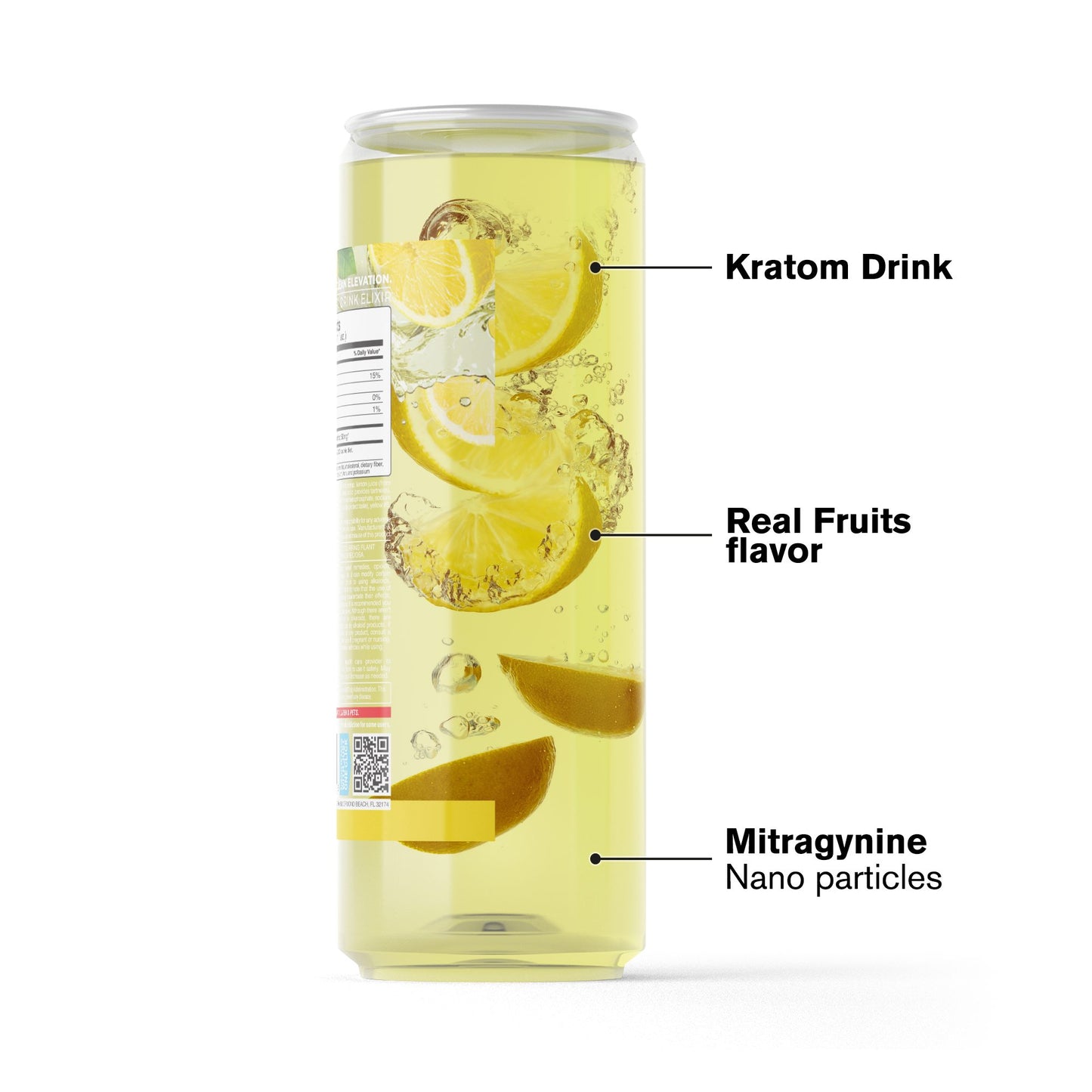 50mg Kratom Nano Lemonade - Lemonade - Fresh