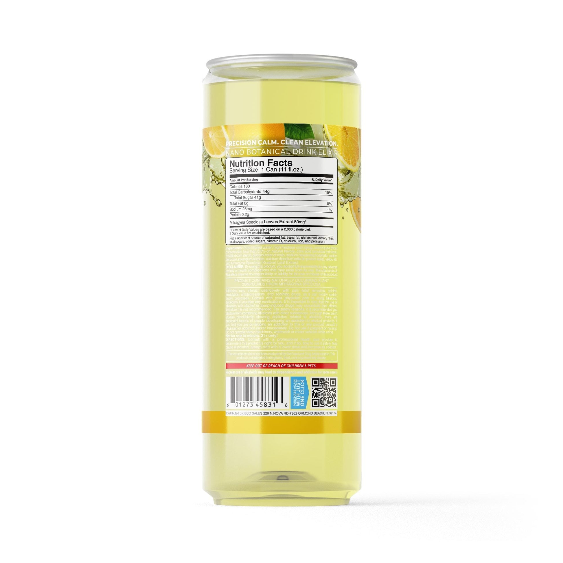 50mg Kratom Nano Lemonade - Lemonade - Fresh