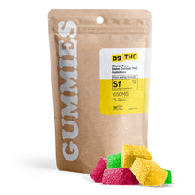 55mg D9 & CBD Isolate Gummies - D9 THC