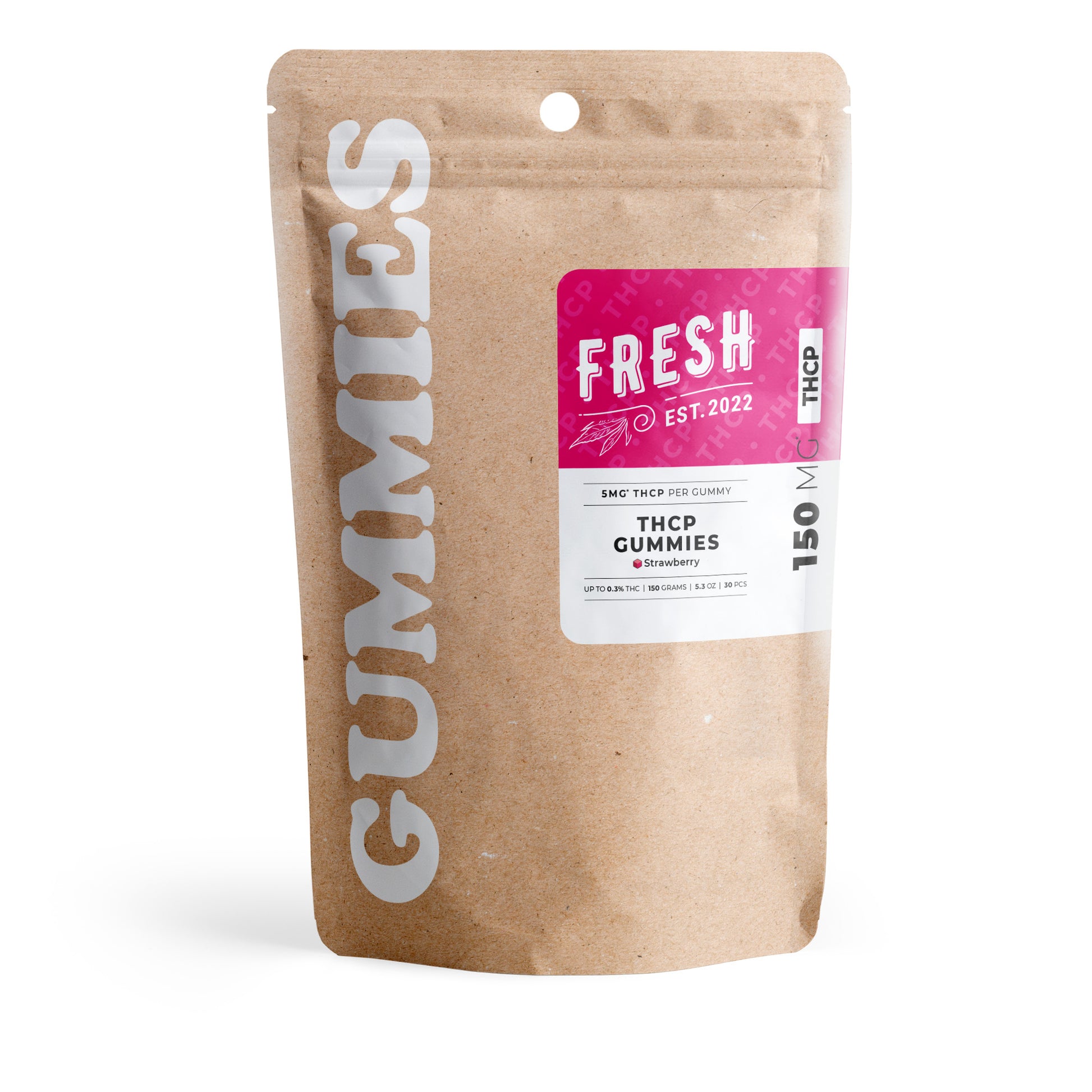 5mg THCP Gummies - Strawberry - Fresh