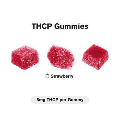 5mg THCP Gummies - Strawberry - Fresh