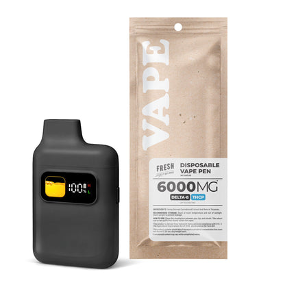 6000mg D8, THCP Vape Pen - Wedding Crasher - Hybrid - 6ml - Fresh