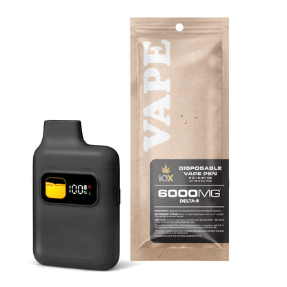 6000mg D8 Vape Pen - Grand Daddy Pluto - Indica - 6ml - 10X