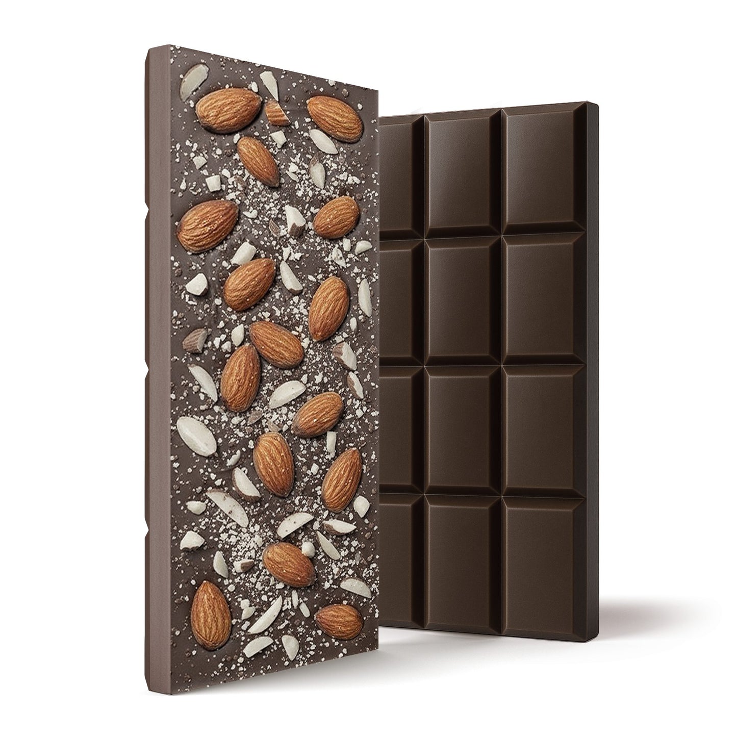 600mg Dark Chocolate & Almonds Bar – Delta 8 – Chill Plus