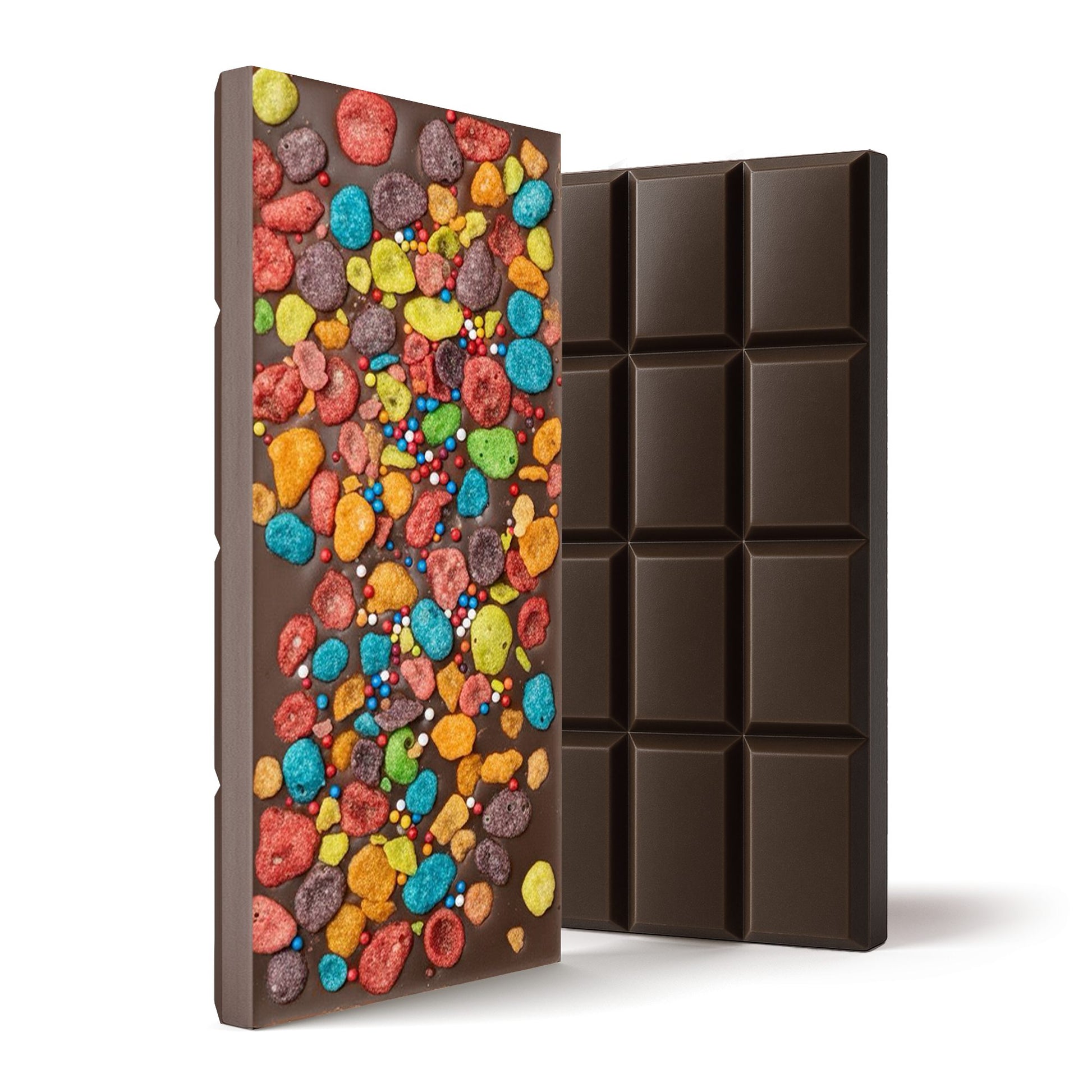 600mg Dark Chocolate with Cereal & Sprinkles Bar – Delta 8 – Chill Plus
