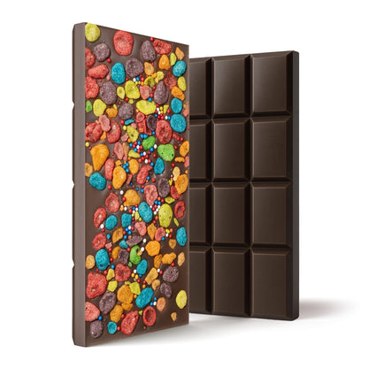 600mg Dark Chocolate with Cereal & Sprinkles Bar – Delta 8 – Chill Plus