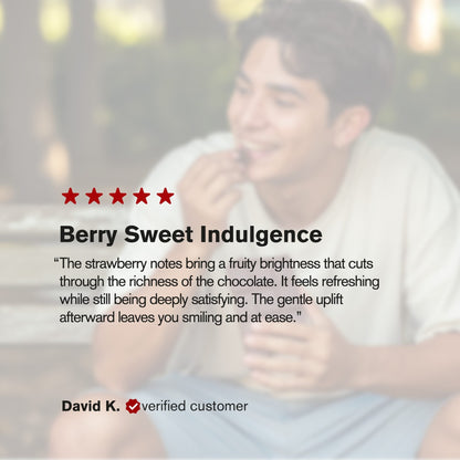 600mg Dark Chocolate & Strawberries Bar – D8 – Chill Plus